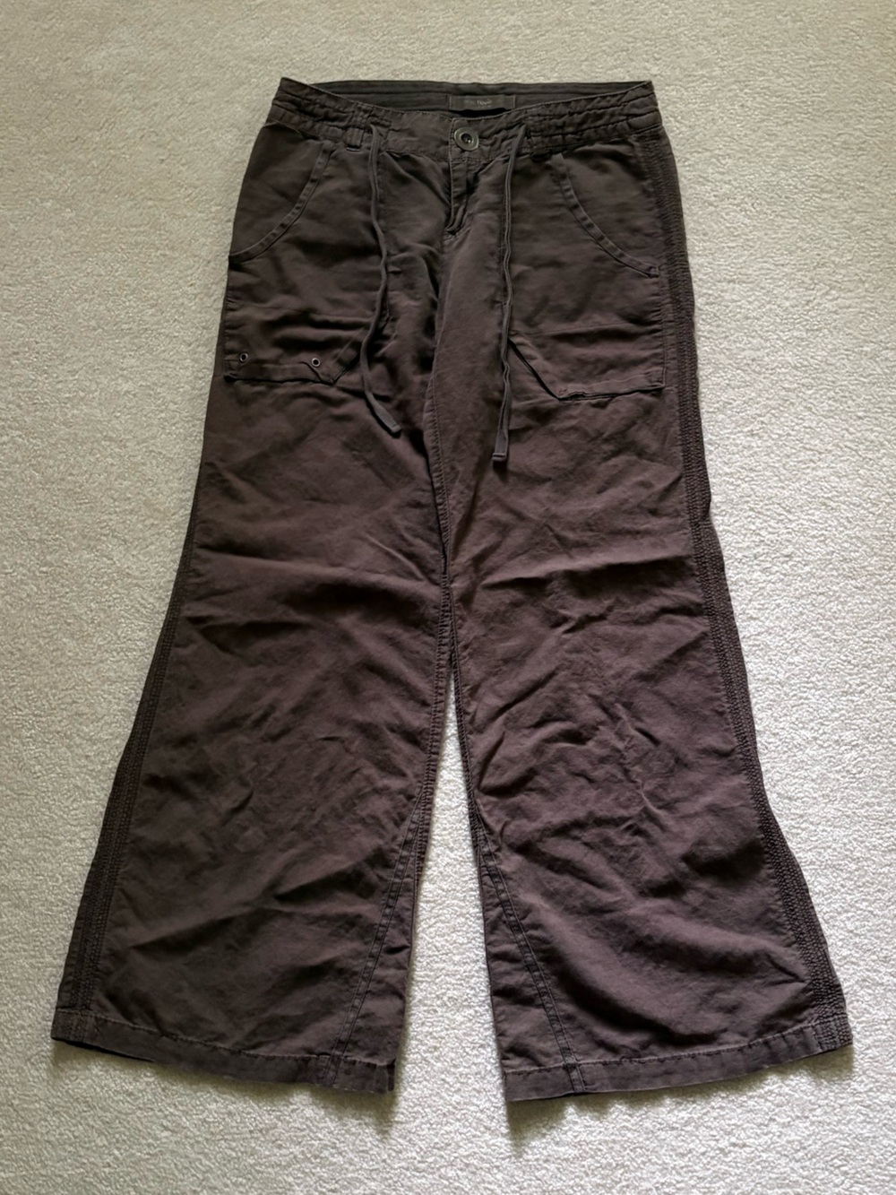 Free People Women’s Low Rise Wide Leg Pants. Size 4.